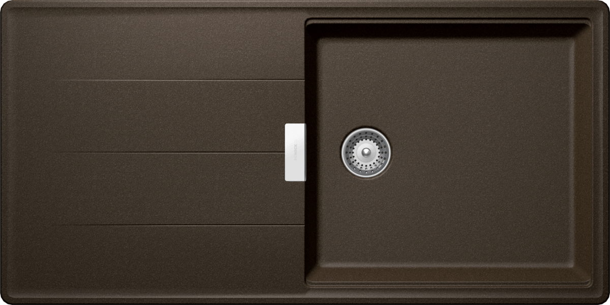 SCHOCK Spüle Unterbau Tia D-100L-U Cristadur Bronze TIAD100LUBRO