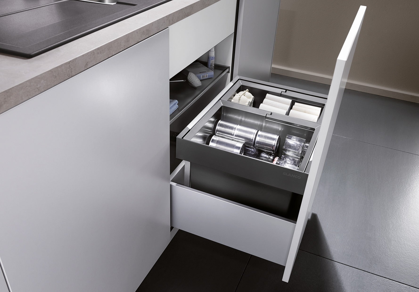 BLANCO FLEXON II 60/2 Kunststoff, Stahlblech 521471