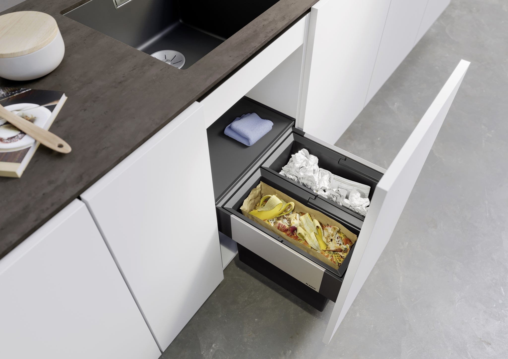 BLANCO SELECT II 45/2 Kunststoff, Stahlblech 526200