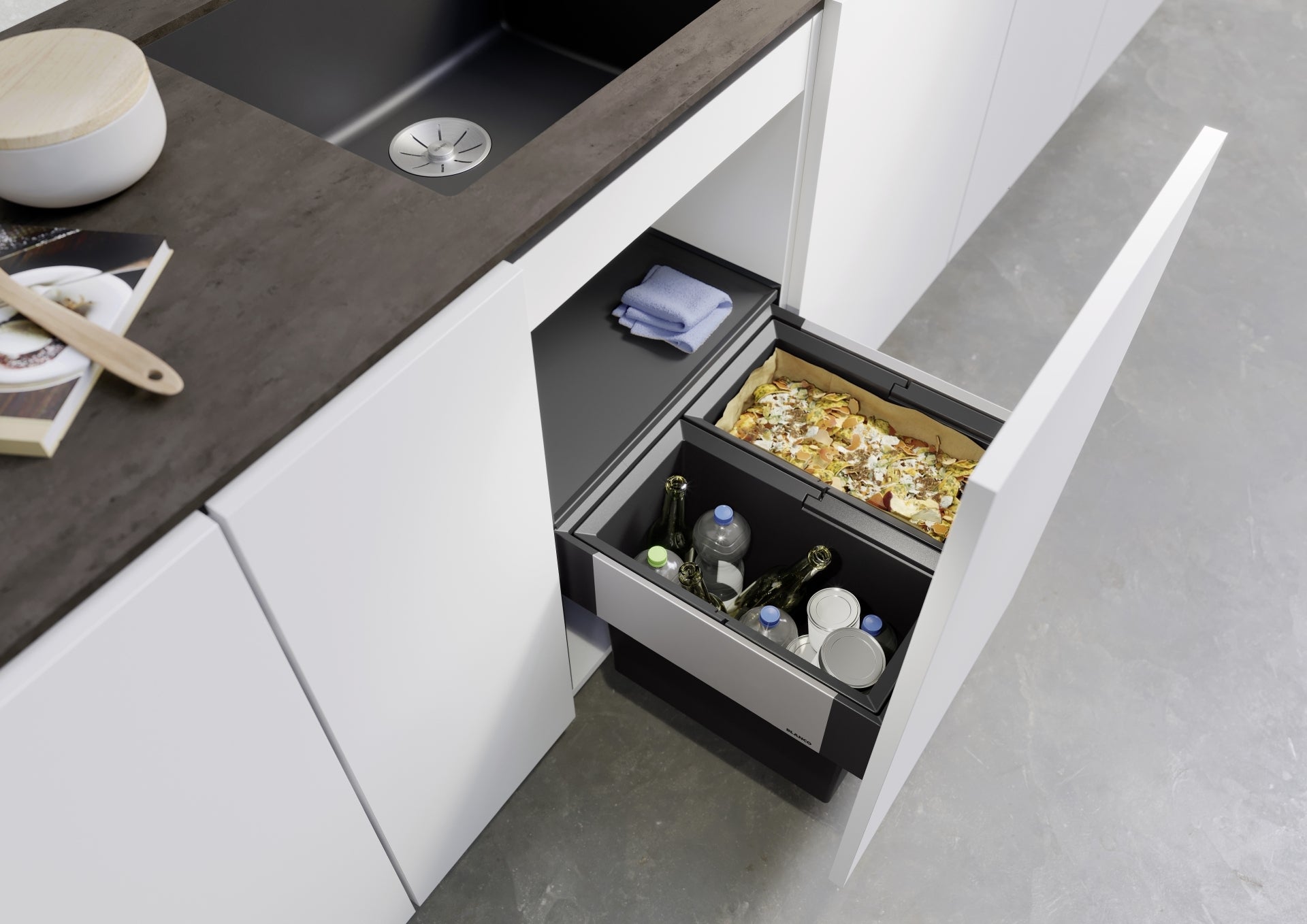 BLANCO SELECT II 50/2 Kunststoff, Stahlblech 526201