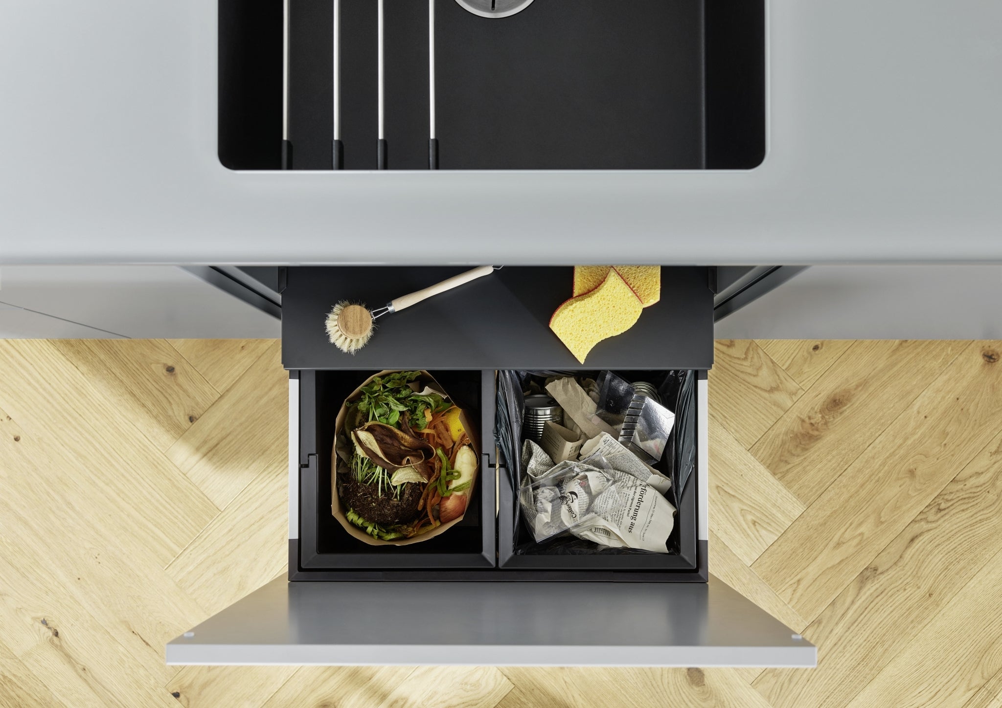 BLANCO SELECT II Compact 60/2 Kunststoff, Stahlblech 526207