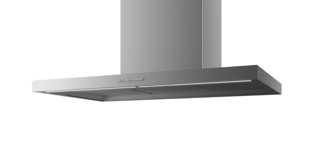 berbel Wandhaube Smartline 90 Edelstahl BWH 90 ST mit Teleskopkamin 1060002