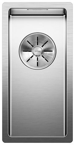 BLANCO CLARON 180-IF Edelstahl Seidenglanz ohne Ablauffernbedienung keine Beckenlage 521564