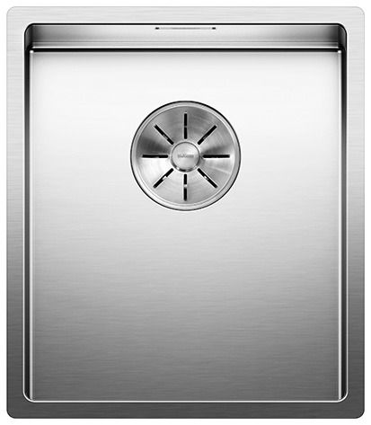 BLANCO CLARON 340-IF Edelstahl Seidenglanz ohne Ablauffernbedienung keine Beckenlage 521570