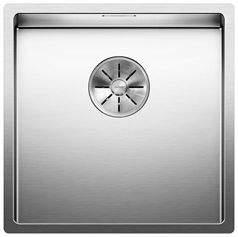 BLANCO CLARON 400-IF Edelstahl Seidenglanz ohne Ablauffernbedienung keine Beckenlage 521572