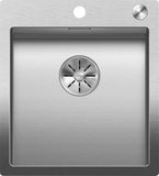 BLANCO CLARON 400-IF/A Durinox Edelstahl Durinox mit Ablauffernbedienung keine Beckenlage 523392