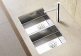 BLANCO CLARON 400/400-U Edelstahl Seidenglanz ohne Ablauffernbedienung 521618