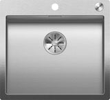 BLANCO CLARON 500-IF/A Durinox Edelstahl Durinox mit Ablauffernbedienung keine Beckenlage 523393