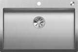 BLANCO CLARON 700-IF/A Durinox Edelstahl Durinox mit Ablauffernbedienung keine Beckenlage 523394