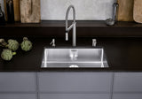BLANCO CLARON 700-U Edelstahl Seidenglanz ohne Ablauffernbedienung keine Beckenlage 521581