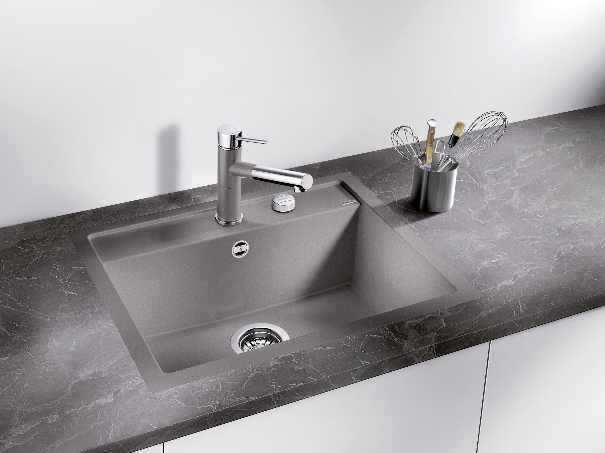 BLANCO DALAGO 6-F SILGRANIT mit Ablauffernbedienung café 515095