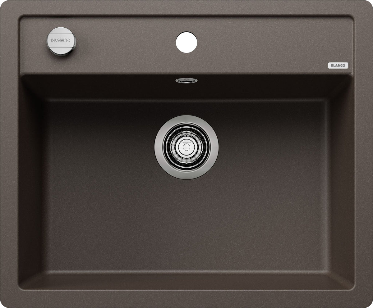 BLANCO DALAGO 6-F SILGRANIT mit Ablauffernbedienung café 515095