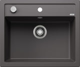BLANCO DALAGO 6 SILGRANIT mit Ablauffernbedienung felsgrau 518850