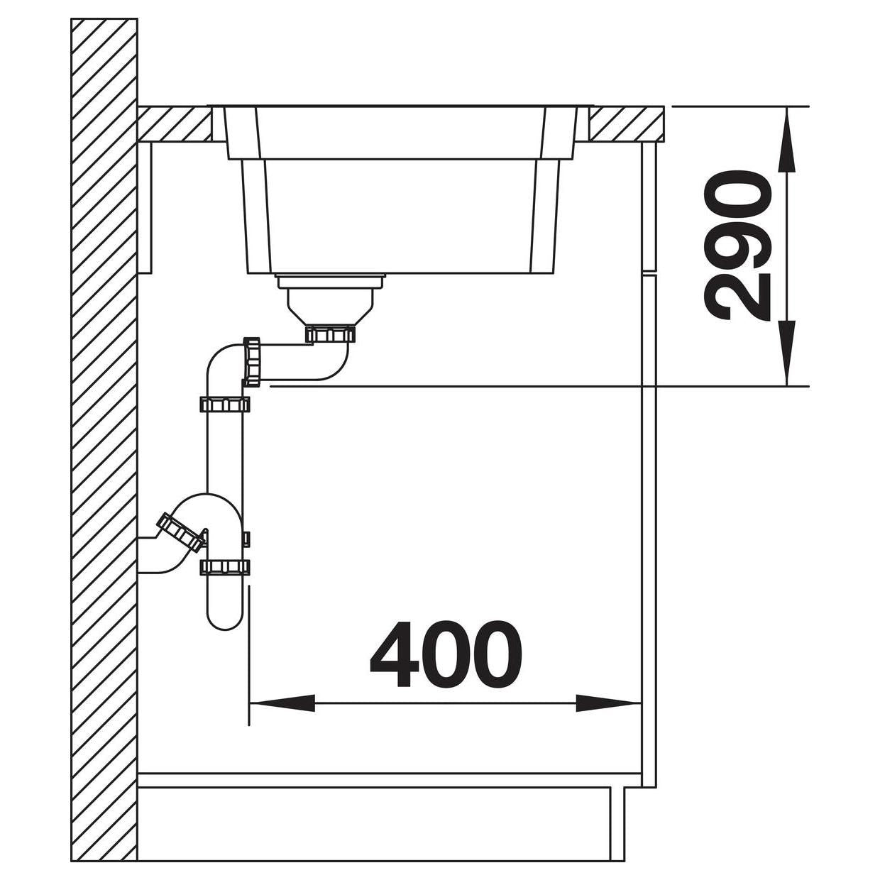 BLANCO ETAGON 700-IF Edelstahl Seidenglanz ohne Ablauffernbedienung mit Zubehör 524272