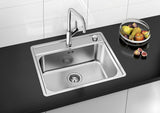 BLANCO LEMIS 6-IF Edelstahl Bürstfinish mit Ablauffernbedienung 525109