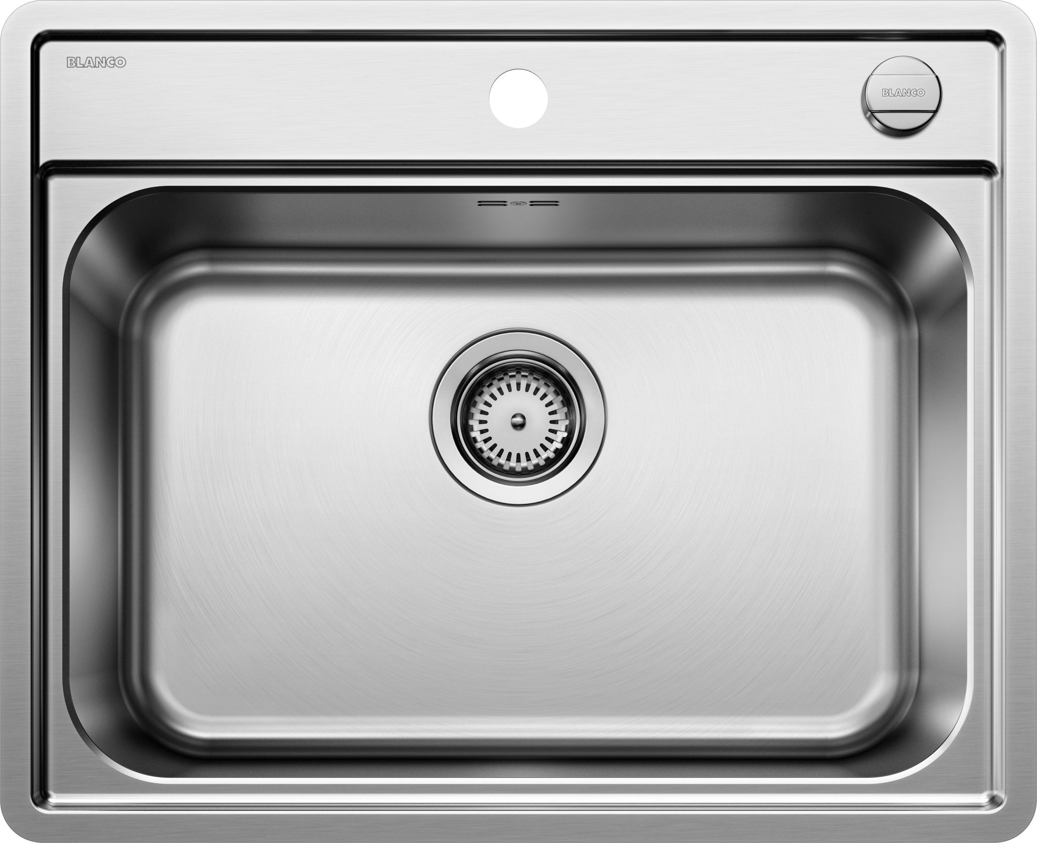 BLANCO LEMIS 6-IF Edelstahl Bürstfinish mit Ablauffernbedienung 525109
