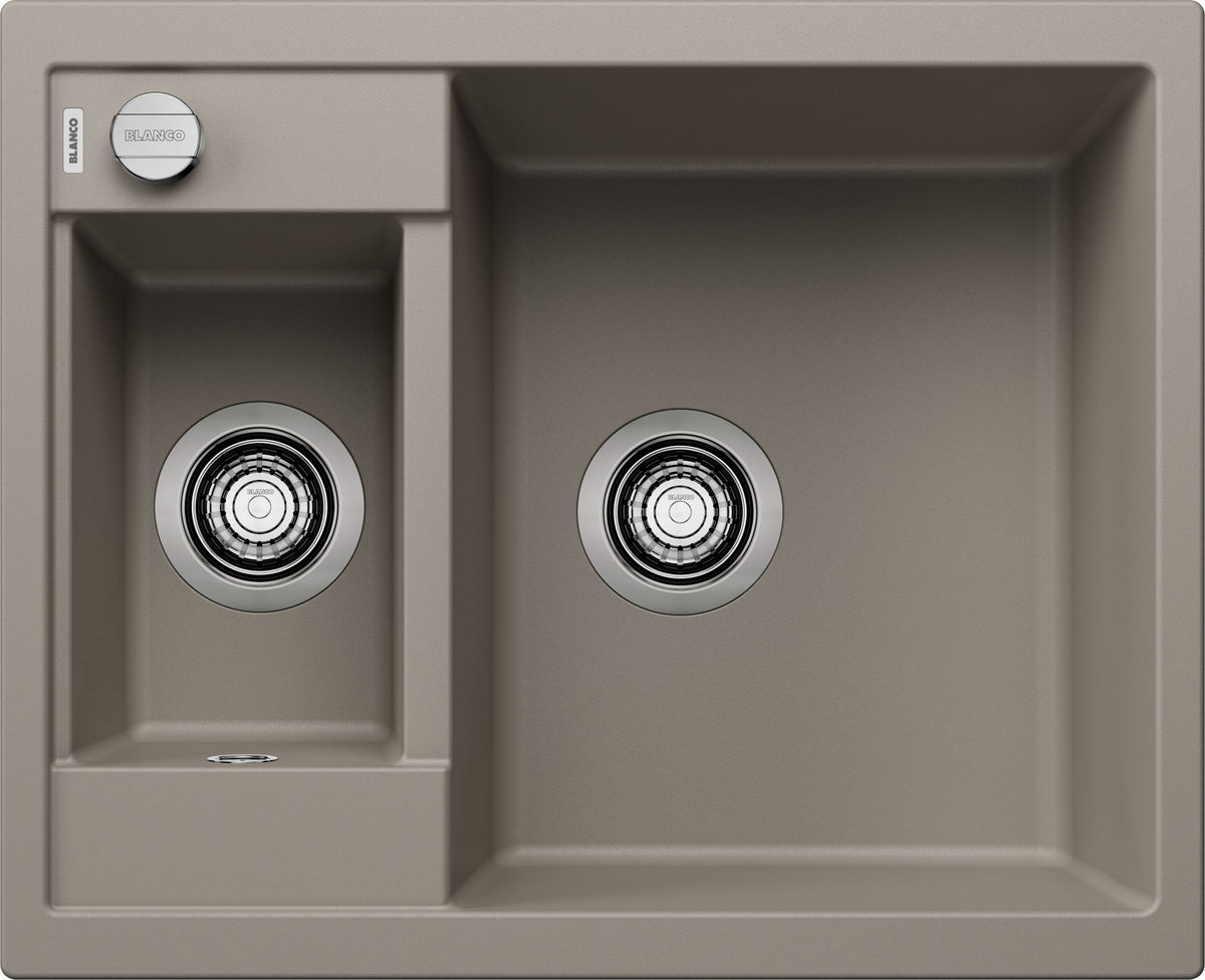 BLANCO METRA 6 SILGRANIT mit Ablauffernbedienung reversibel tartufo 517351