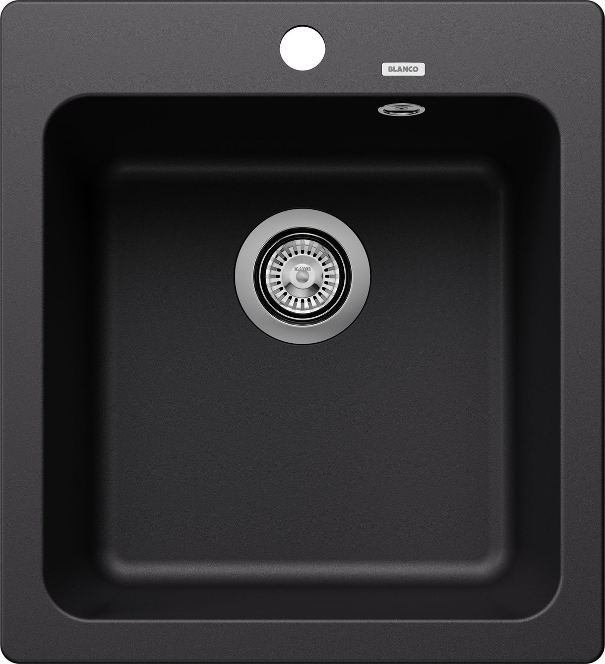 BLANCO NAYA 45  SILGRANIT schwarz 526572