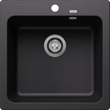 BLANCO NAYA 5 SILGRANIT schwarz 526578