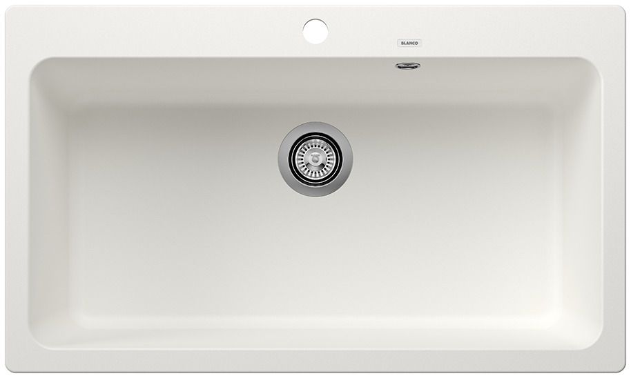 BLANCO NAYA XL 9 SILGRANIT ohne Ablauffernbedienung keine Beckenlage weiß 521816