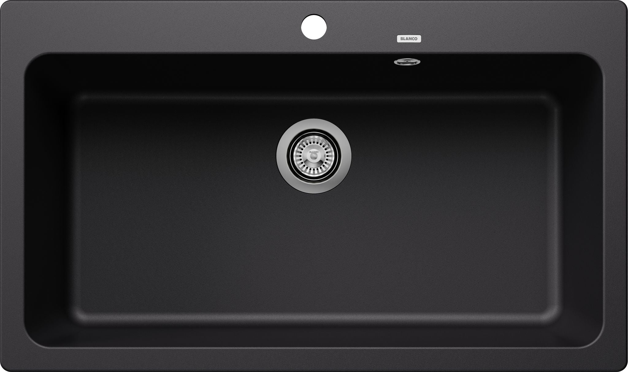 BLANCO NAYA XL 9 SILGRANIT ohne Ablauffernbedienung keine Beckenlage schwarz 525947