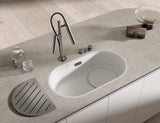 BLANCO OOVALON 700-IF VELGRANIT ohne Ablauffernbedienung mit Zubehör cloud white 527992