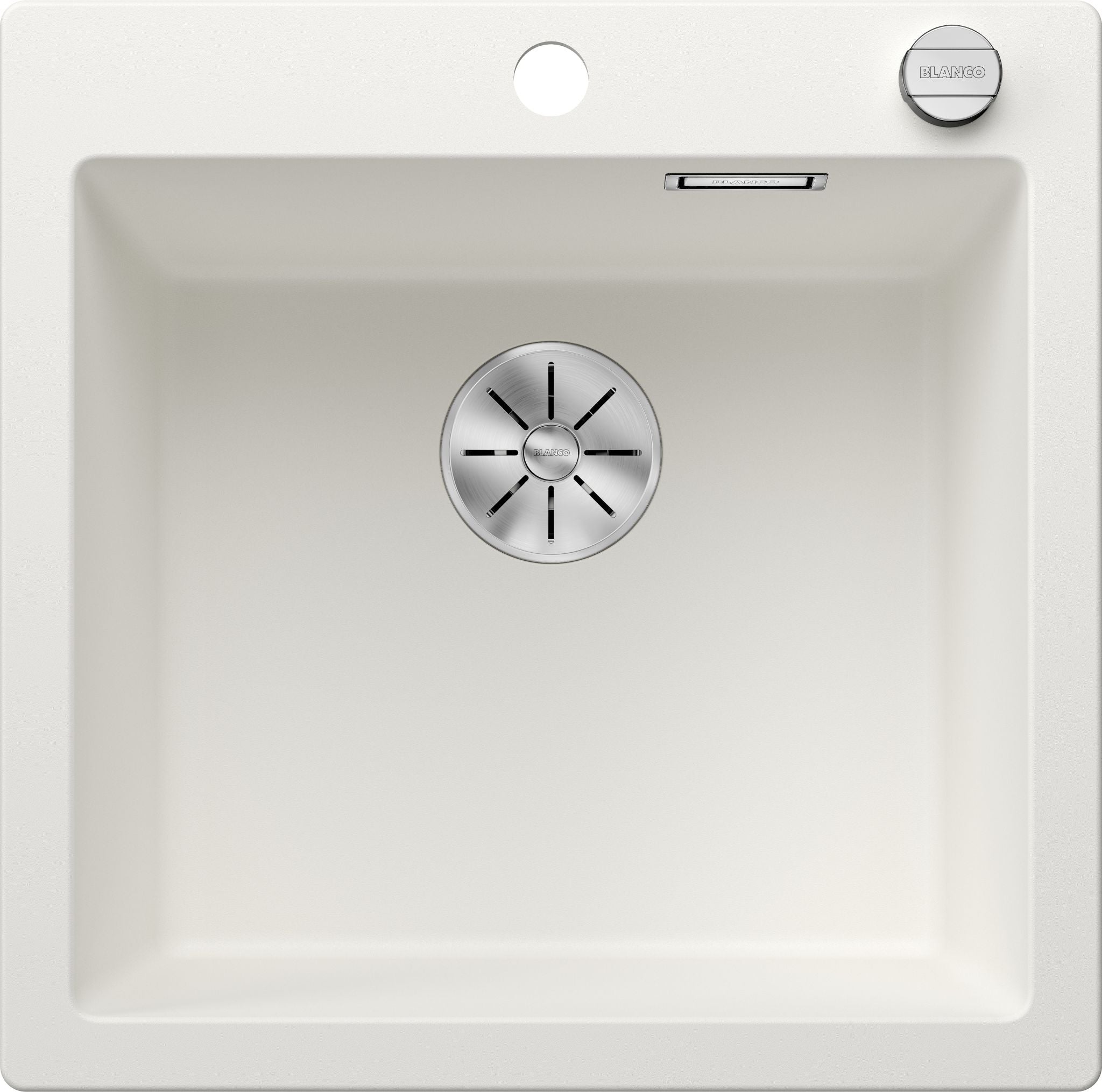 BLANCO PLEON 5 SILGRANIT mit Ablauffernbedienung weiß 523680