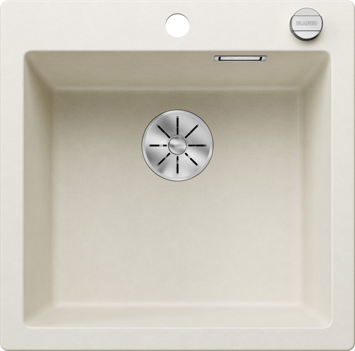 BLANCO PLEON 5 SILGRANIT mit Ablauffernbedienung softweiß 527134