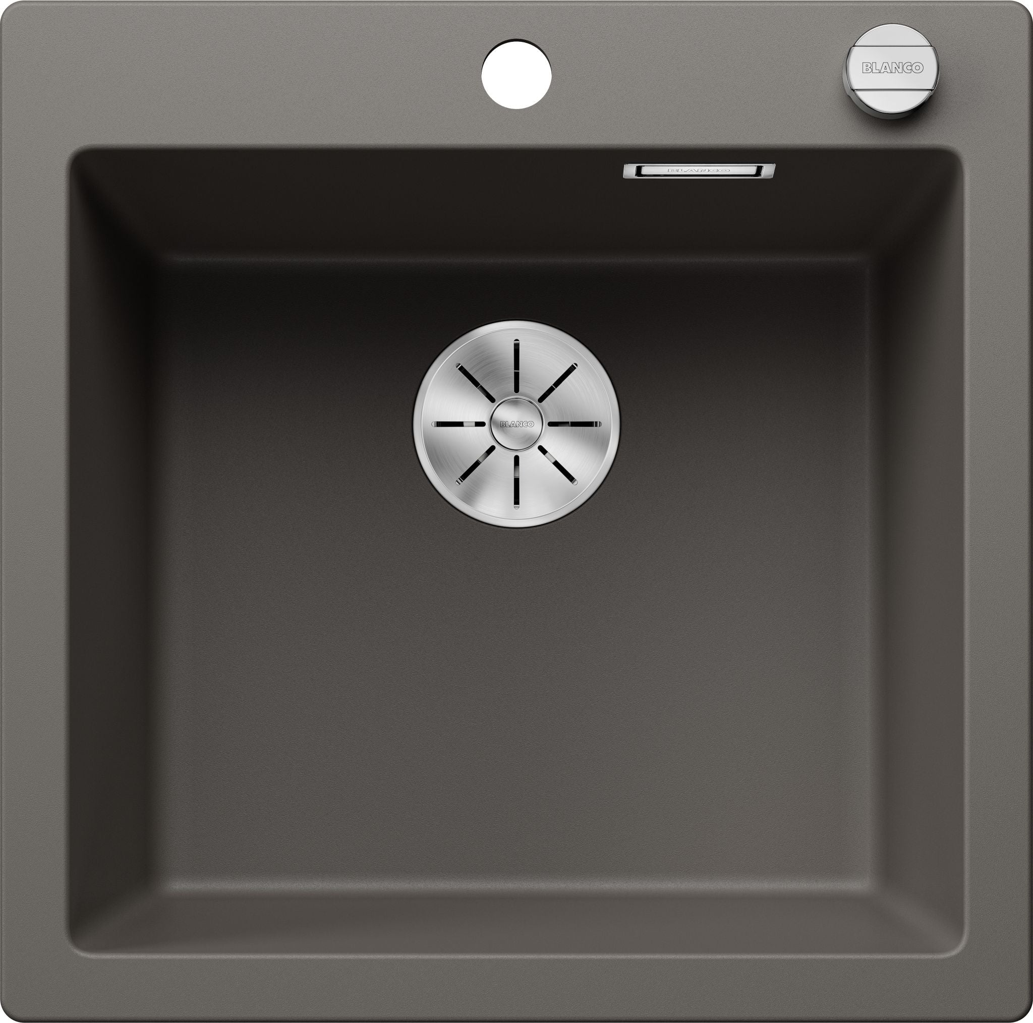 BLANCO PLEON 5 SILGRANIT mit Ablauffernbedienung vulkangrau 527317