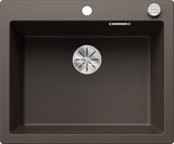 BLANCO PLEON 6 SILGRANIT mit Ablauffernbedienung café 523695