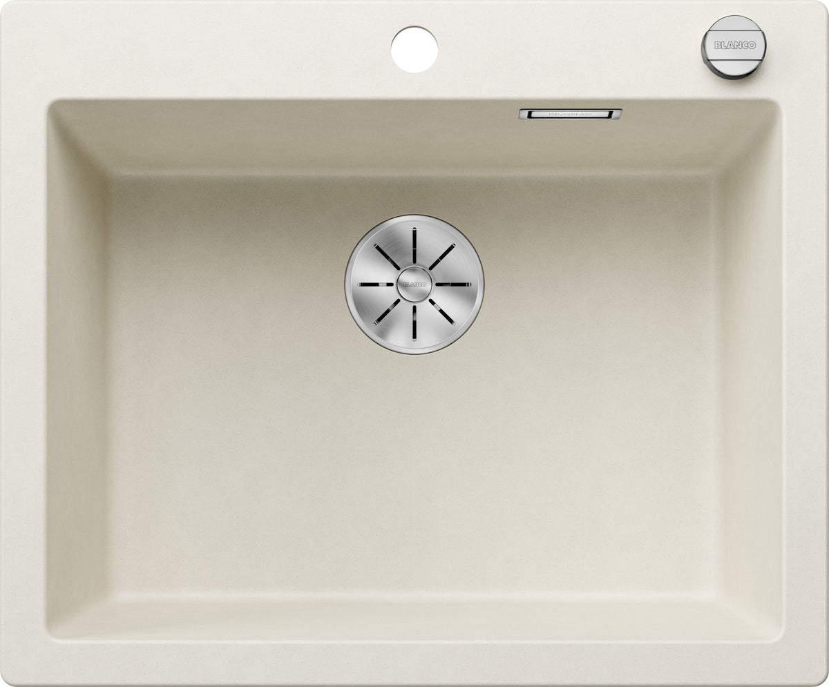 BLANCO PLEON 6 SILGRANIT mit Ablauffernbedienung softweiß 527136