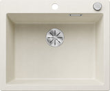 BLANCO PLEON 6 SILGRANIT mit Ablauffernbedienung softweiß 527136