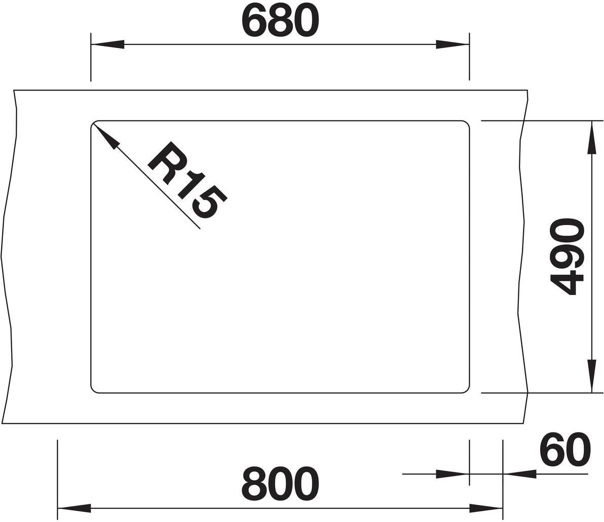 BLANCO PLEON 8  SILGRANIT ohne Ablauffernbedienung felsgrau 523044