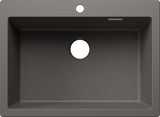 BLANCO PLEON 8  SILGRANIT ohne Ablauffernbedienung vulkangrau 527779