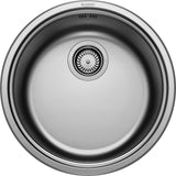 BLANCO RONDOSOL 3½'' Edelstahl Bürstfinish ohne Ablauffernbedienung 513306