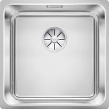 BLANCO SOLIS 400-U Edelstahl Bürstfinish ohne Ablauffernbedienung 526117