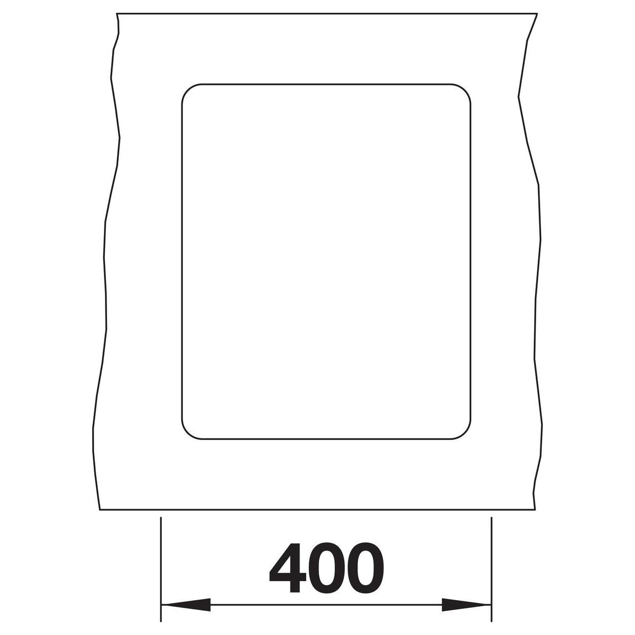 BLANCO SUBLINE 320-F SILGRANIT ohne Ablauffernbedienung weiß 523419