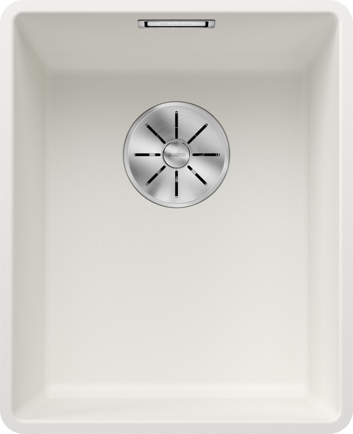 BLANCO SUBLINE 320-F SILGRANIT ohne Ablauffernbedienung weiß 523419
