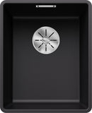 BLANCO SUBLINE 320-F SILGRANIT ohne Ablauffernbedienung schwarz 525982