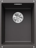 BLANCO SUBLINE 320-U SILGRANIT ohne Ablauffernbedienung felsgrau 523407