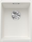 BLANCO SUBLINE 320-U SILGRANIT ohne Ablauffernbedienung weiß 523410