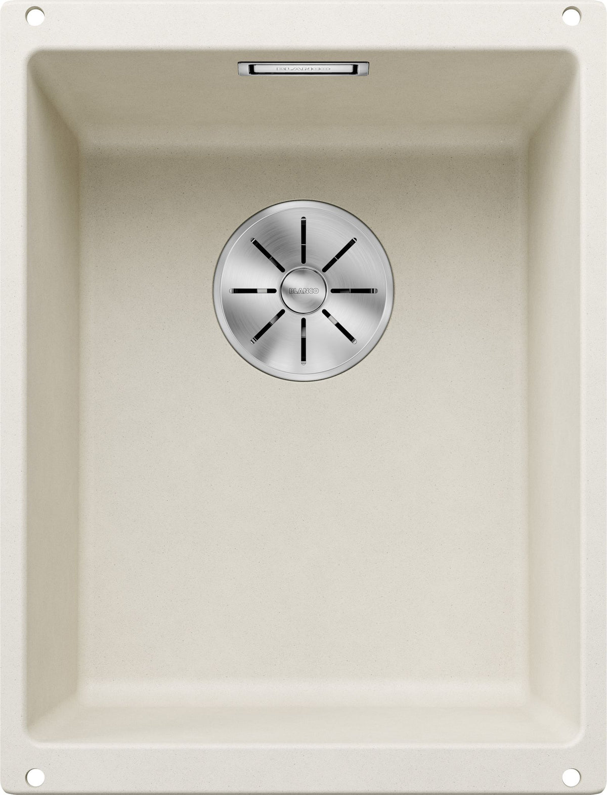 BLANCO SUBLINE 320-U SILGRANIT ohne Ablauffernbedienung softweiß 527160