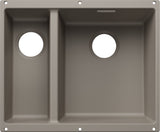 BLANCO SUBLINE 340/160-U Becken re. SILGRANIT ohne Ablauffernbedienung Hauptsbecken rechts tartufo 527817