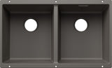 BLANCO SUBLINE 350/350-U SILGRANIT ohne Ablauffernbedienung vulkangrau 527827