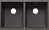 BLANCO SUBLINE 350/350-U SILGRANIT ohne Ablauffernbedienung felsgrau 527830