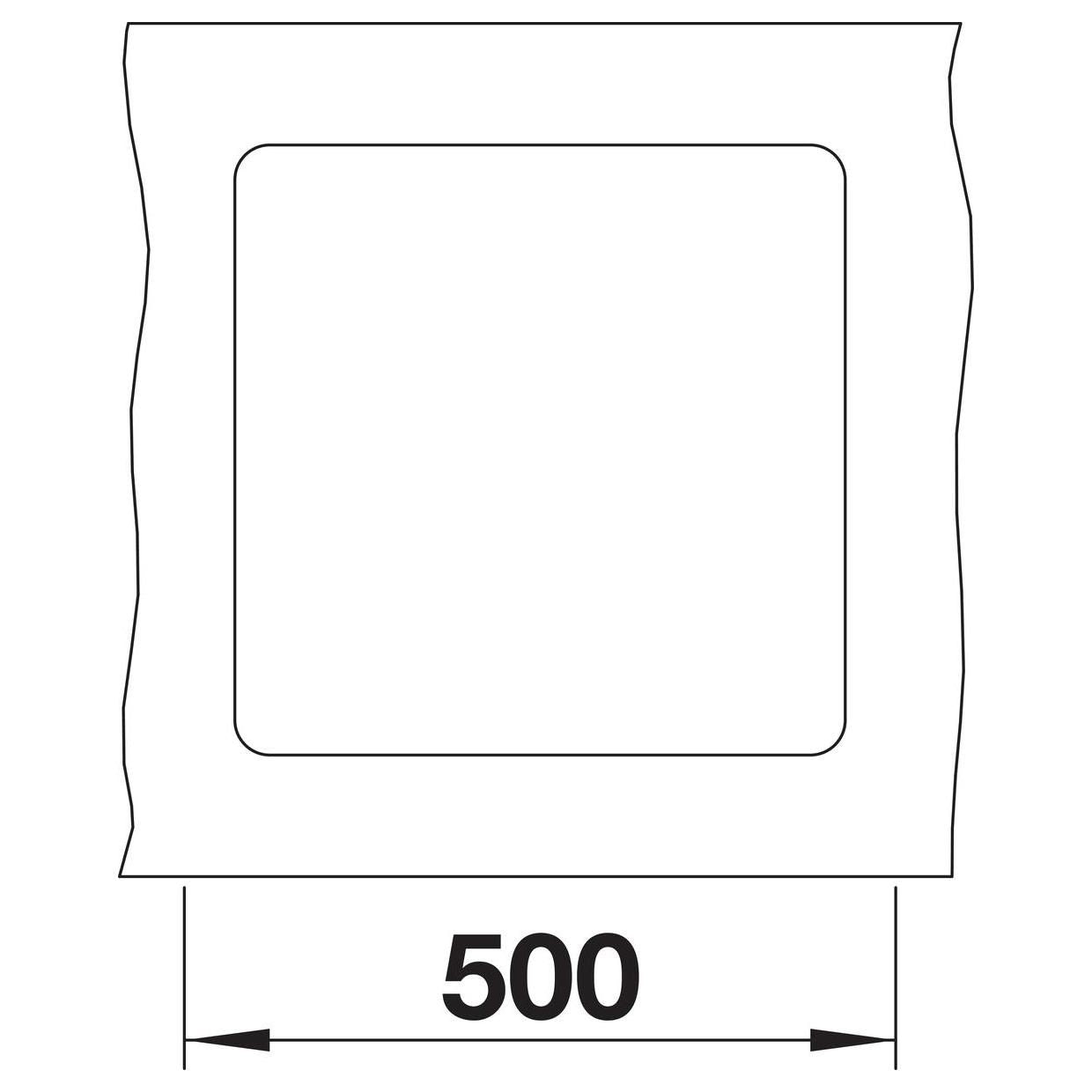 BLANCO SUBLINE 400-F SILGRANIT ohne Ablauffernbedienung softweiß 527165