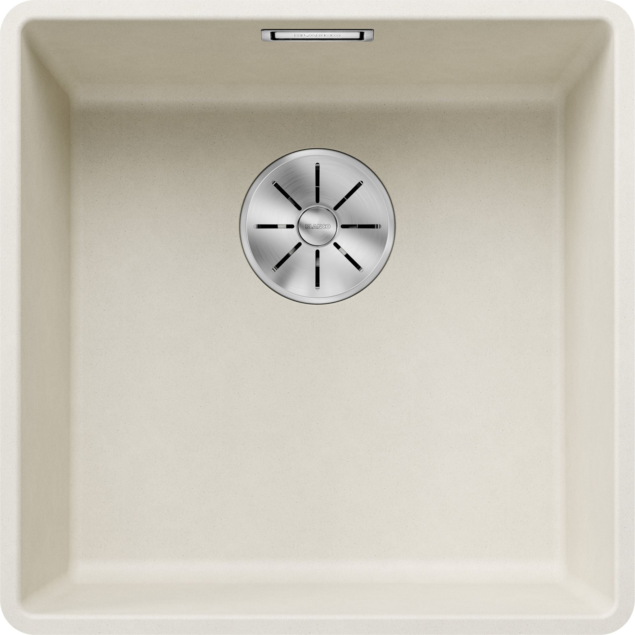 BLANCO SUBLINE 400-F SILGRANIT ohne Ablauffernbedienung softweiß 527165