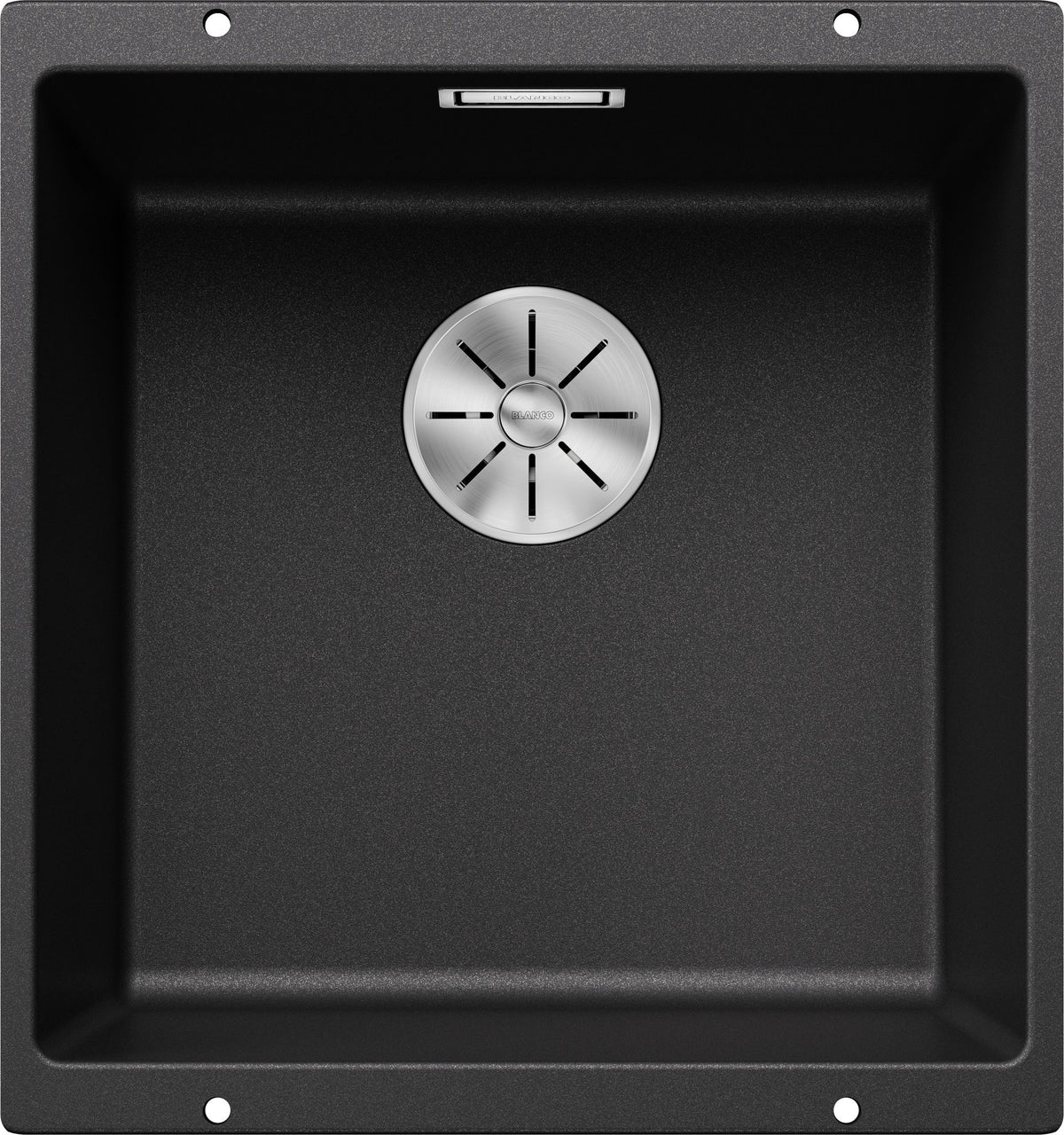 BLANCO SUBLINE 400-U SILGRANIT ohne Ablauffernbedienung anthrazit 523422
