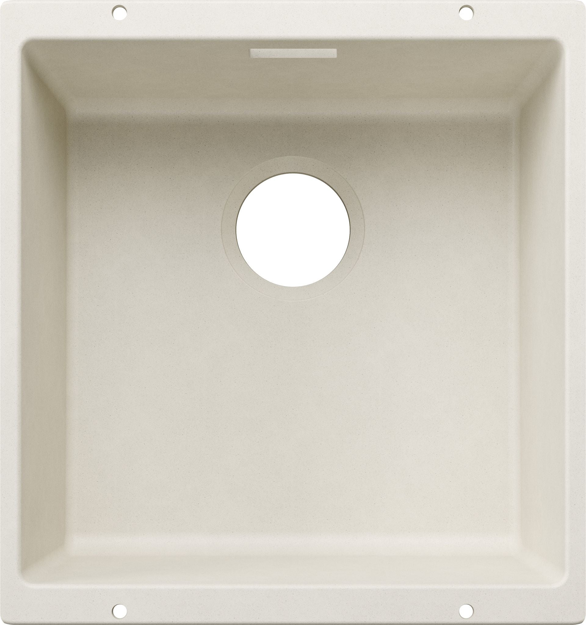 BLANCO SUBLINE 400-U  SILGRANIT ohne Ablauffernbedienung softweiß 527788