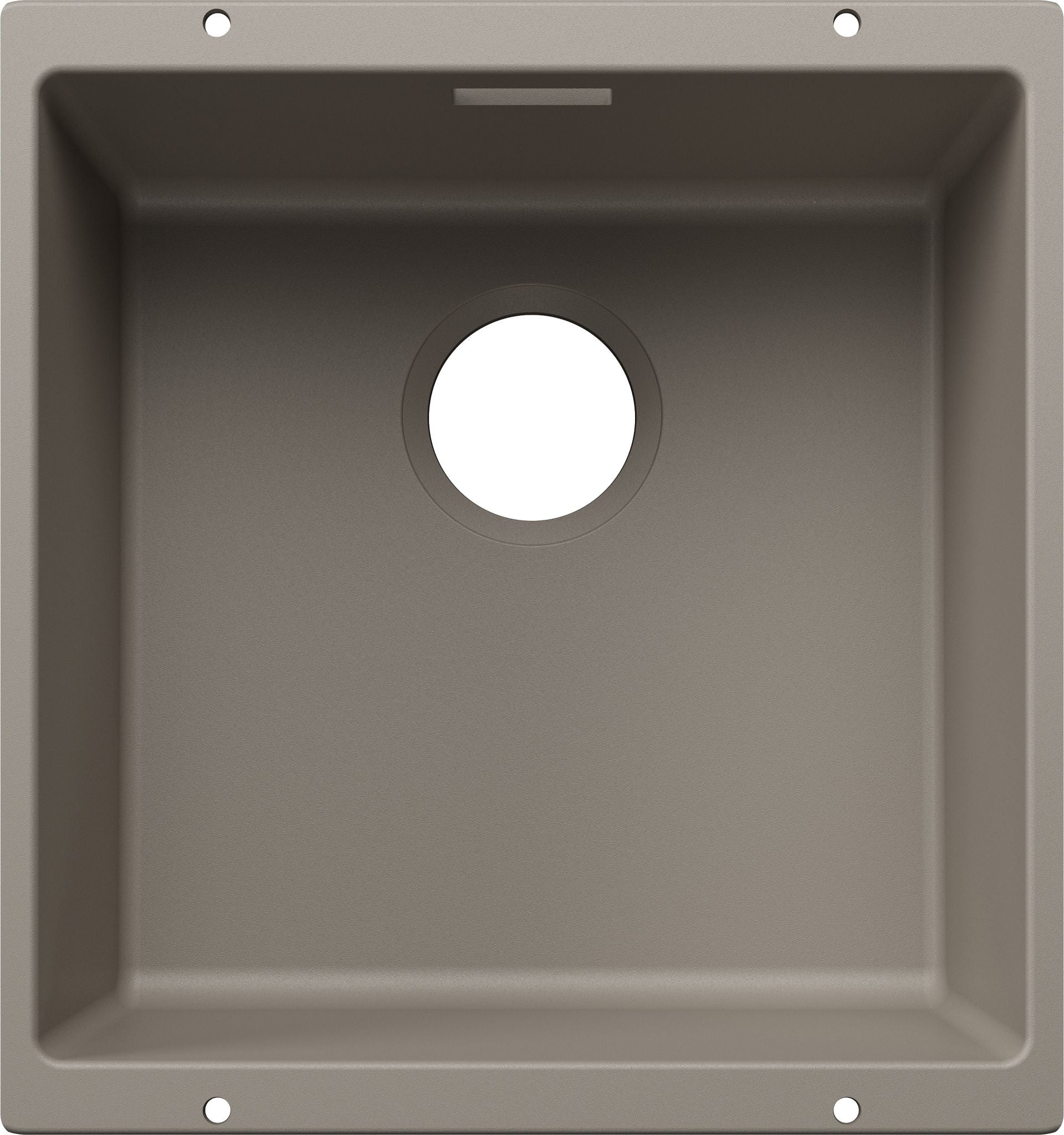 BLANCO SUBLINE 400-U  SILGRANIT ohne Ablauffernbedienung tartufo 527793